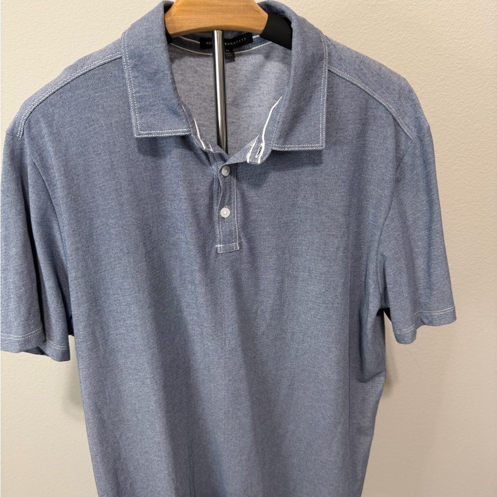 Robert Barakett Slate Polo Shirt M1